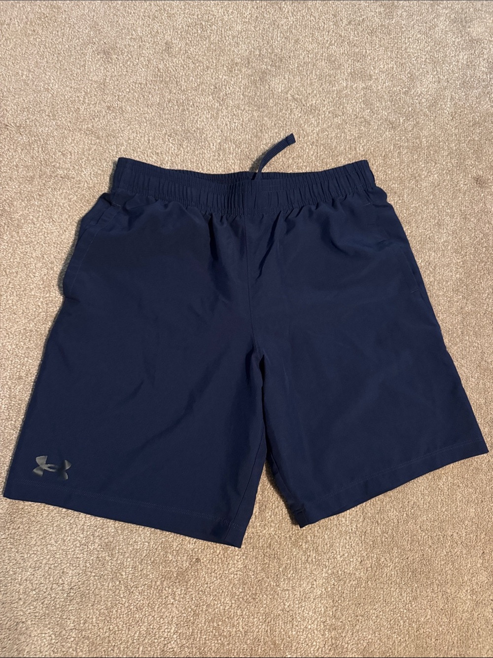 Under Armour boys  Navy Performance Shorts